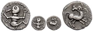 Coins Celts Hessen and Rhineland, ... 