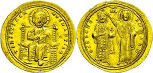 Münzen Byzanz Romanus III., ... 