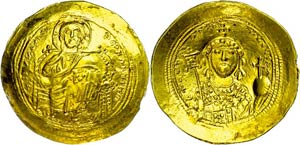 Münzen Byzanz Constantinus IX., ... 