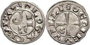 Coins Middle Ages foreign France, ... 