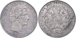 Bavaria Historical thaler, 1827, ... 