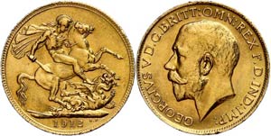 Great Britain Sovereign, 1912, ... 