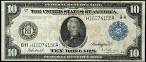  USA, 10 dollars, 1914, Andrew ... 