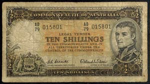  Australia, 10 Shillings, o. J. ... 