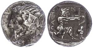 Thrace Thasus, drachm (3, 62g), ... 