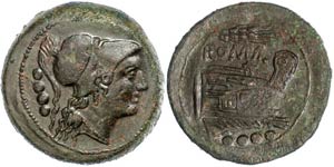 Münzen Römische Republik Anonym, ... 