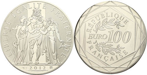France 100 Euro, 2012, Hercules ... 