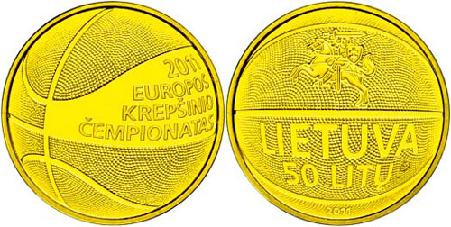Lithuania 50 Litu, 2011, XXXVII. ... 