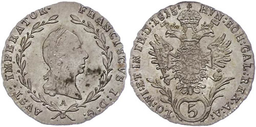 Old Austria coins until 1918 5 ... 