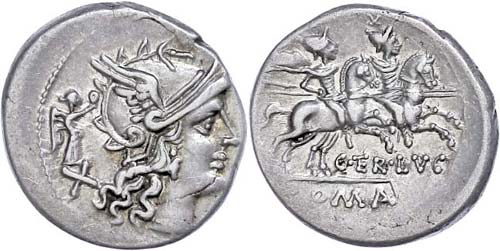 Coins Roman Republic C. Terentius ... 