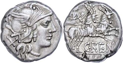 Coins Roman Republic Caius Renius, ... 