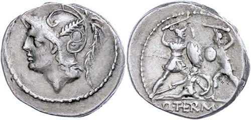 Coins Roman Republic Q. Minutius ... 
