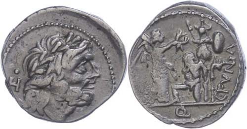 Coins Roman Republic C. Fundanius, ... 