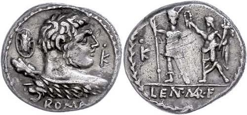 Coins Roman Republic P. Cornelius ... 