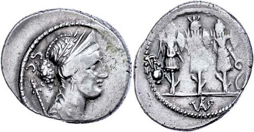 Coins Roman Republic Faustus ... 