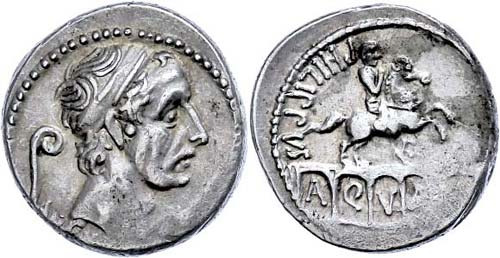 Coins Roman Republic L. Marcius ... 