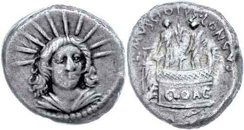 Coins Roman Republic L. Mussidius ... 