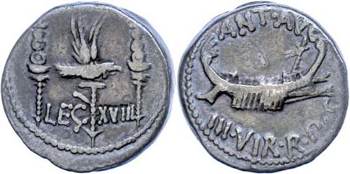 Coins Roman Republic M. Antonius, ... 