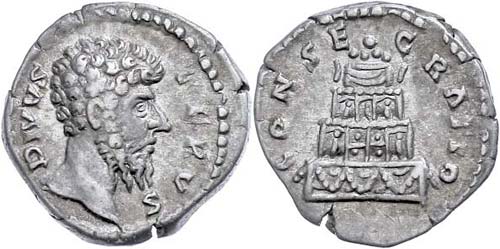 Coins Roman Imperial period Lucius ... 