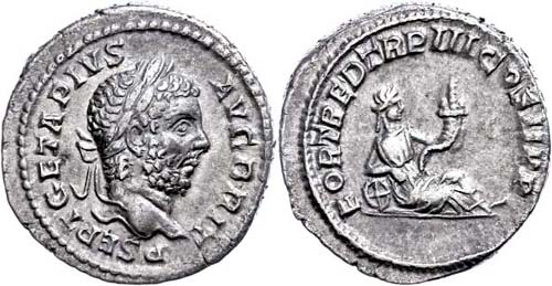 Münzen Römische Kaiserzeit Geta, ... 