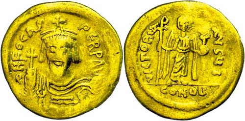 Coins Byzantium Phocas, 602 / ... 