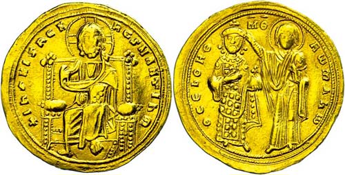 Münzen Byzanz Romanos III. ... 