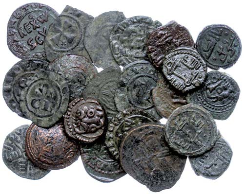Coins Middle Ages foreign Sicily, ... 