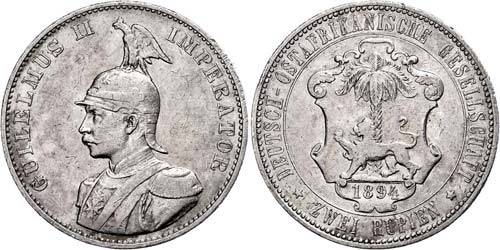 Coins German Colonies DOA, 2 ... 