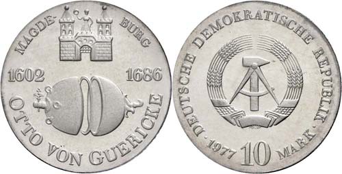 Münzen DDR 10 Mark, 1977, ... 
