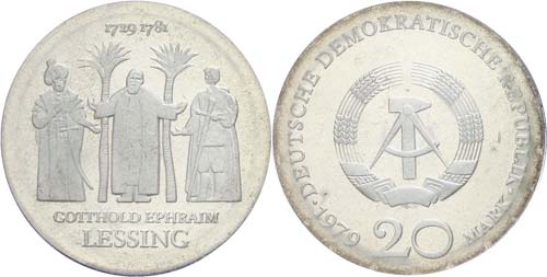 Münzen DDR 20 Mark, 1979, ... 