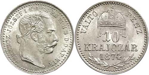 Old Austria coins until 1918 10 ... 