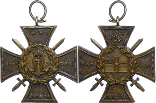 Honor cross of the navy Corps ... 