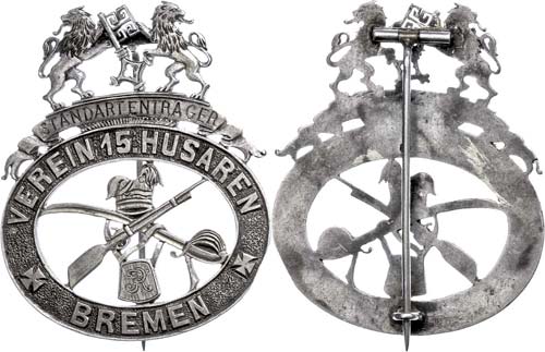 Emblem association 15. Hussars ... 