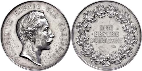 Prussia, price medal silver the ... 