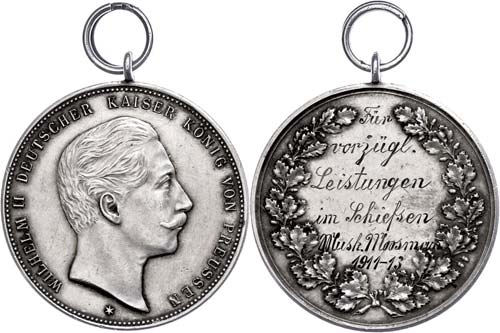 Prussia, Medal for Merit Wilhelm ... 