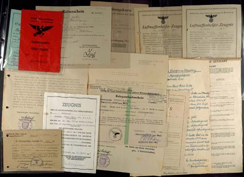 Documents estate of a HJ Air Force ... 