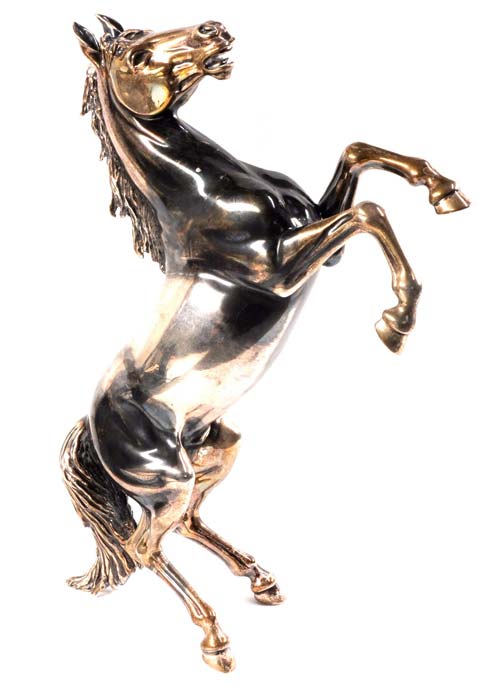 Decorative horse on hind legs ... 