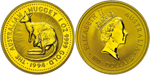 Australia 100 Dollars gold, 1994, ... 