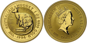 Australia 100 Dollars gold, 1994, ... 