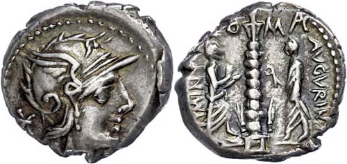 Coins Roman Republic T. Minucius ... 