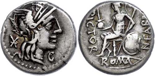 Coins Roman Republic N. Flounder ... 