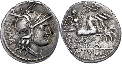 Coins Roman Republic M. Tullius, ... 