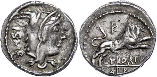 Coins Roman Republic L. Thorius ... 