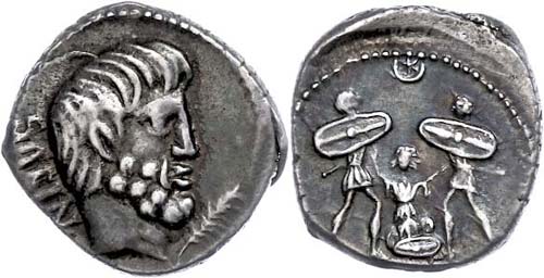 Coins Roman Republic L. Titurius ... 