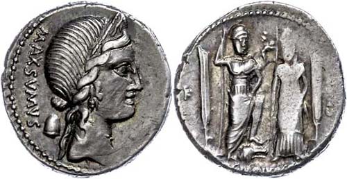 Coins Roman Republic C. Egnatius ... 