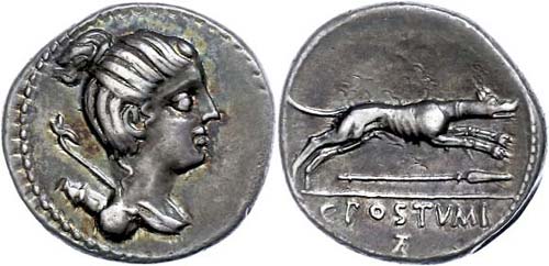 Coins Roman Republic C. Postumius ... 