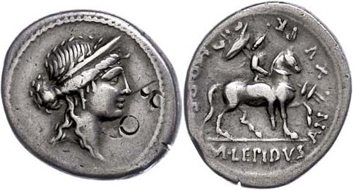 Coins Roman Republic M. Aemilius ... 