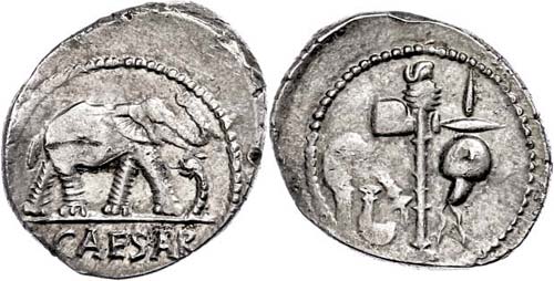 Coins Roman Republic C. Julius ... 