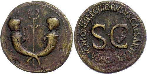 Coins Roman Imperial period Drusus ... 
