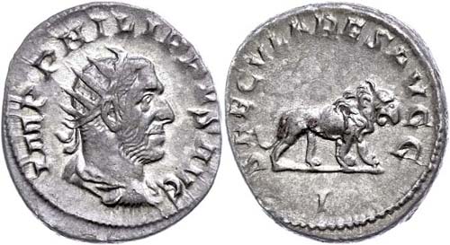 Coins Roman Imperial period Philip ... 
